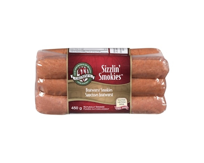 Grimms Sizzlin' Smokies Bratwurst Smokies - 450.0 G
