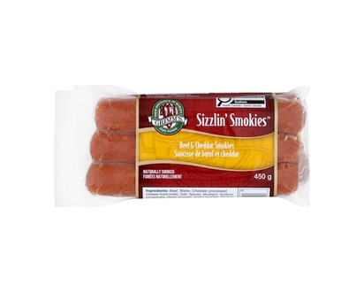 Grimms Beef & Cheddar Smokies - 450.0 G