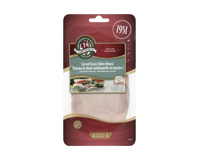 Grimms Carved Classic Turkey Breast Extra Lean - 150.0 G