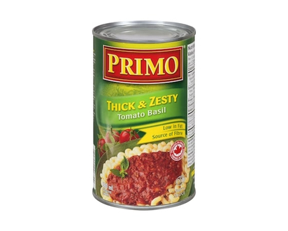 Primo Sauce pour pâtes Riche et savoureuse aux tomates et basilic - 680.0 ML