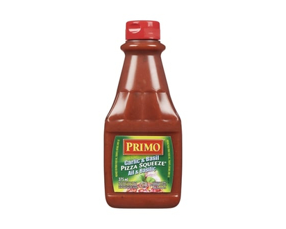 Primo Pizza Squeeze, Garlic Basil - 375.0 ML