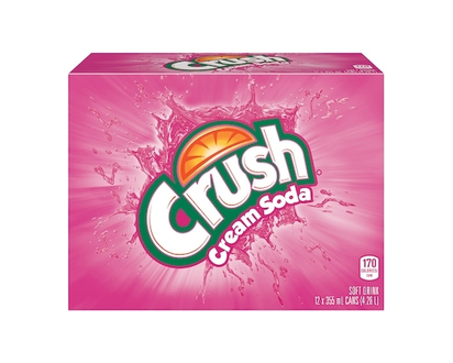Crush Cream Soda, Case Pack 12 - 355.0 ML