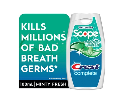 Crest Complete Whitening + Scope Minty Fresh Liquid Gel, 100 mL - 100 ML