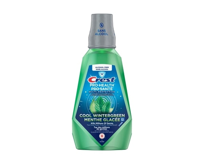 Crest Pro-Health Multi-Protection Alcohol Free Mouthwash, Cool Wintergreen - 1.0 L