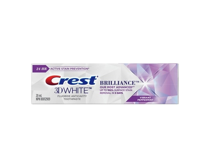 Crest 3D White Brilliance Vibrant Peppermint Toothpaste 20mL - 20 ML