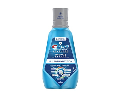 Crest Pro-Health Advanced, Extra Deep Clean Mouthwash, Fresh Mint, 1 L - 1 L