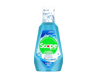 Crest Scope Classic Mouthwash Cool Peppermint - 1.0 L
