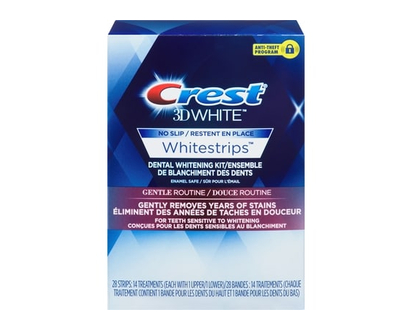 Crest 3D White Whitestrips Gentle Routine, 14 Treatments - 14 EA