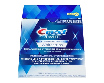 Bandes Crest 3D White Whitestrips Effet professionnel, 20 traitements - 20 CHA
