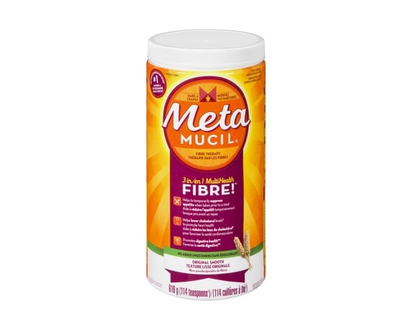 Metamucil Fibre Smooth Texture Sugar Free Unflavored 114 Doses - 616.0 G