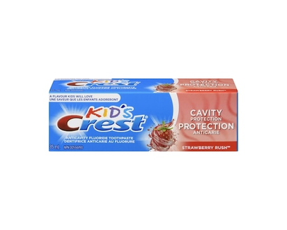 Crest Kid's Anticavity Cavity Protection Fluoride Toothpaste, Strawberry Rush - 85.0 ML