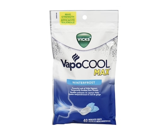 Vicks VICKS VCOOL PASTLL WINTERFROST - 40.0 EA