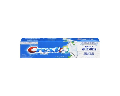 Crest Complete Plus Extra Whitening Toothpaste, Clean Mint - 120.0 ML