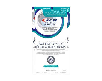Crest Gum Detoxify Deep Clean Toothpaste - 220.0 ML