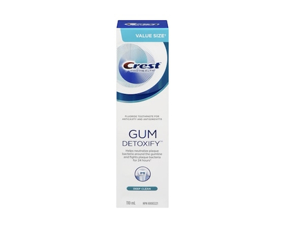 Crest Gum Detoxify Deep Clean Toothpaste - 110.0 ML