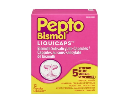 Pepto Bismol Liquicaps 12ct - 12 CAP
