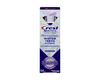 Crest 3DW Professional Enamel Protect Toothpaste 65mL - 65 ML