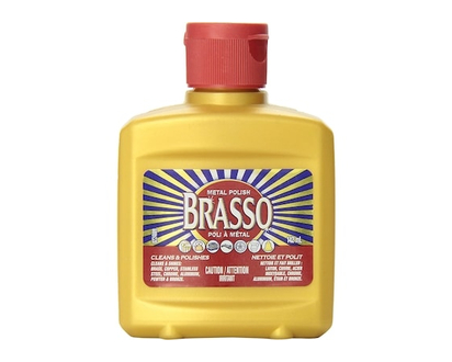 Brasso Multi Purpose Metal Polish, Cleans and Polishes - Bronze Copper Stainless Steel - 142.0 ML