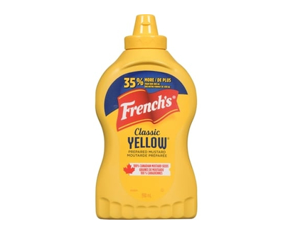 Frenchs Classic Yellow Prepared Mustard - 550.0 ML