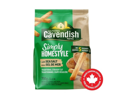 CAVENDISH FARMS Simply Homestyle Fries with Sea Salt - 750.0 G