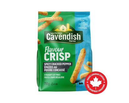 Les Fermes Cavendish Frites epicée au poivre concassé FlavourCrisp - 750.0 G