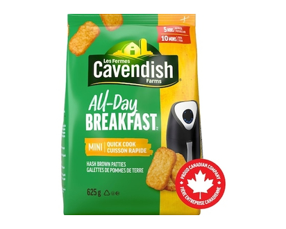 CAVENDISH FARMS All-Day Breakfast Mini Quick Cook Patties - 625.0 G
