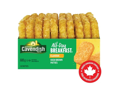 CAVENDISH FARMS All-Day Breakfast Classic Hash Brown Patties - 600.0 G