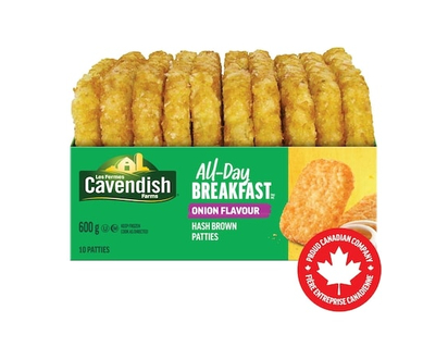 CAVENDISH FARMS All-Day Breakfast Onion Hash Brown Patties - 600.0 G