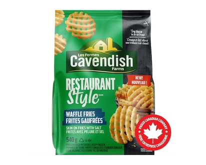 CAVENDISH FARMS Restaurant Style Waffle Fries - 540.0 G