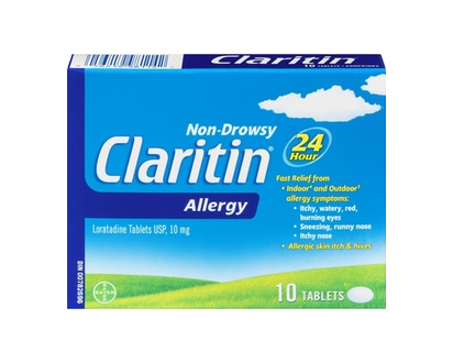 Claritin Allergy Medicine, 24-Hour Non-Drowsy Relief - 10.0 EA