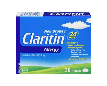 Claritin Allergy Medicine, 24-Hour Non-Drowsy Relief - 20.0 EA