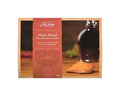 SeaChange Seafoods Wild Smoked Salmon Maple Glazed - 100.0 G