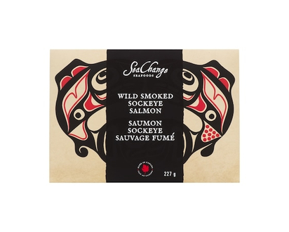 SeaChange Seafoods Wild Smoked Sockeye Salmon - 227.0 G