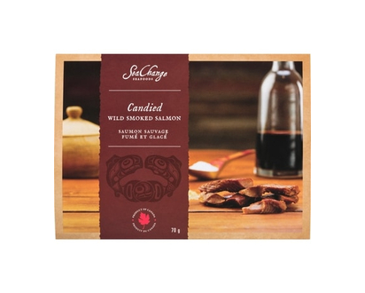 SeaChange Seafoods Wild Smoked Salmon Candied - 70.0 G