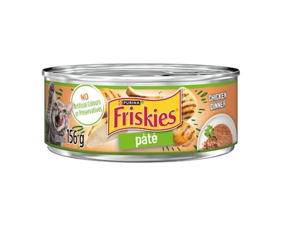 Purina Friskies Pâtà© Chicken Dinner, Wet Cat Food - 156.0 G