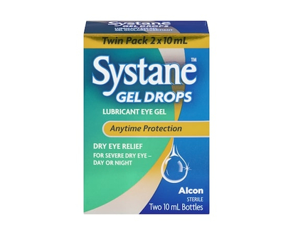 Systane Gel drops gel oculaire lubrifiant protection en tout temps stérile format double - 20.0 ML