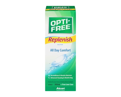 Opti-Free® RepleniSH® Multipurpose Contact Lens Solution - 300 ML