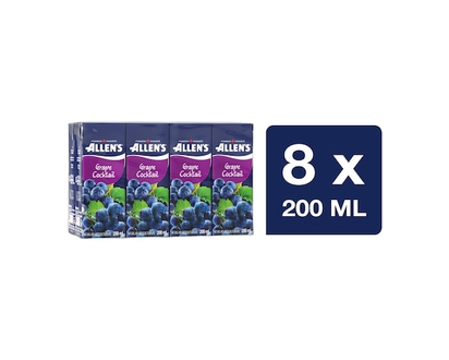 Allen’s Boîtes de cocktail de raisin - 200.0 ML