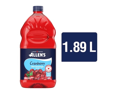 Allen's Cranberry Diet Beverage - 1.89 L