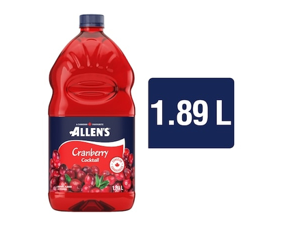 Allen's Cranberry Cocktail - 1.89 L