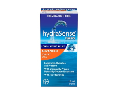 Hydrasense Advanced Eye Drops, For Dry Eyes, Preservative Free - 10.0 ML
