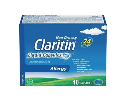 Claritin Liquid Capsules Allergy Medicine, Fast-Acting 24-Hour Non-Drowsy - 40.0 EA