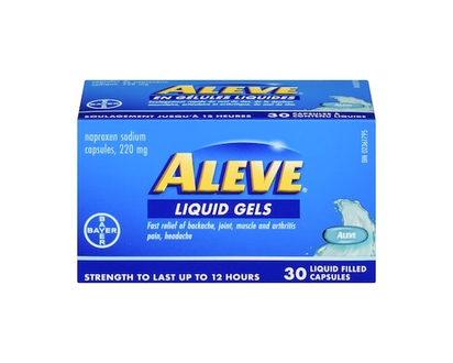 Aleve Pain Relief Liquid Gels, Strength to Last Up to 12 Hours - 30.0 EA