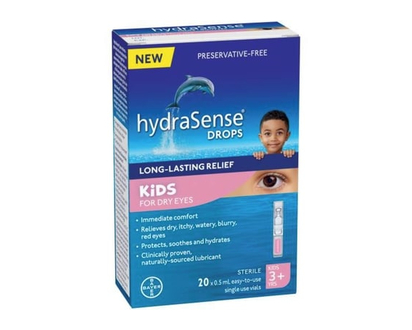 Hydrasense Kids For Dry Eyes Naturally Sourced Lubricant - 10.0 ML