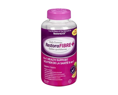 Restoralax RestoraFIBRE+ Soutien de la santé 6 en 1 75 gelées - 75 COM