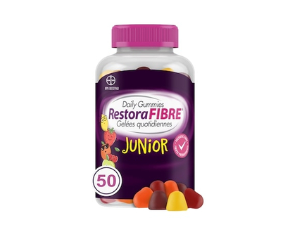 Restoralax Gelées quotidiennes de fibres prébiotiques pour enfants RestoraFIBRE Junior - 50 COM