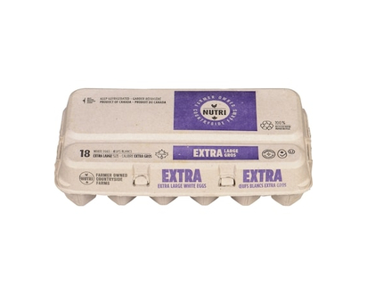 Countryside XL 18 White Eggs - 18.0 EA