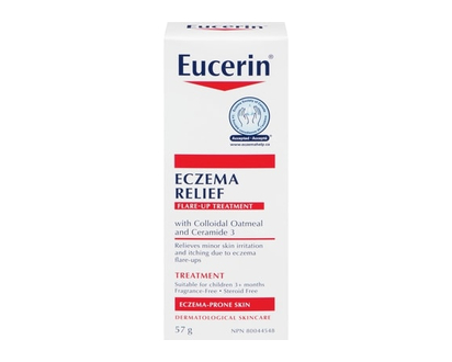 Eucerin Eczema Relief Flare-up Face and Body Treatment for Eczema-Prone Skin - 57 G