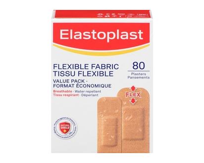 Elastoplast 360 Care-Guard Fabric Strip Family Pack - 80.0 EA