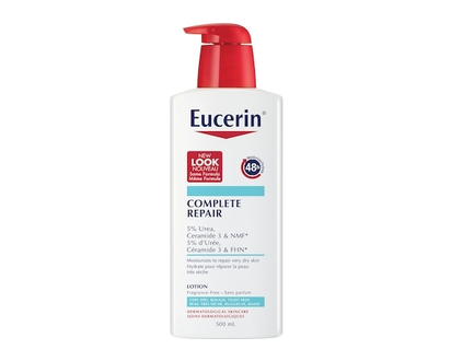 Eucerin Lotion, Complete Repair - 500.0 ML